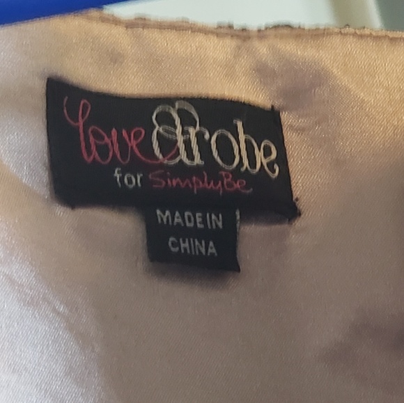 Navy/Nude dress - Picture 3 of 5